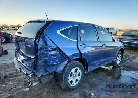 2014 Honda Cr-V Lx z USA, uszkodzony, nr VIN 2HKRM4H37EH672908